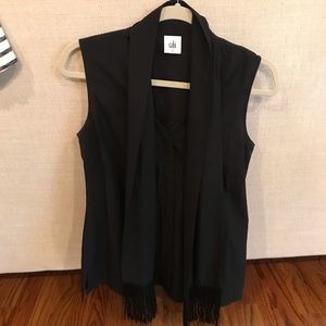 Sleeveless Cabi top with built in scarf